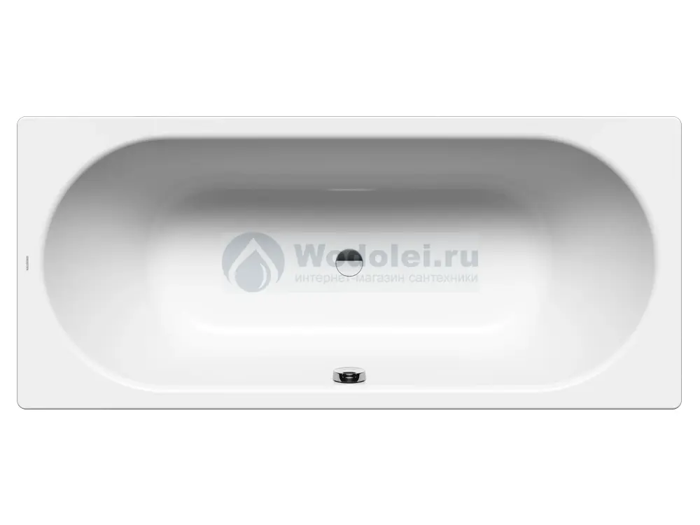 Стальная ванна Kaldewei Classic Duo 170x75 easy-clean mod. 107 290700013001