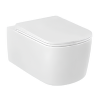 Kludi Resa S 27WCSET43 безободковый, с сиденьем микролифт, белый