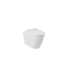 Kludi Resa R 23WCSET43 безободковый, с крышкой микролифт, белый