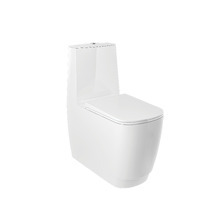 Kludi Resa S 27WCB0143 с бачком, безободковый, с крышкой микролифт, белый