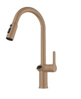 Knotlor Inspiration KN-100/RB с индикатором температуры, вытяжной излив, бронза