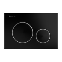 Knotlor SPHERE BIS104BLC матовая черная, хром