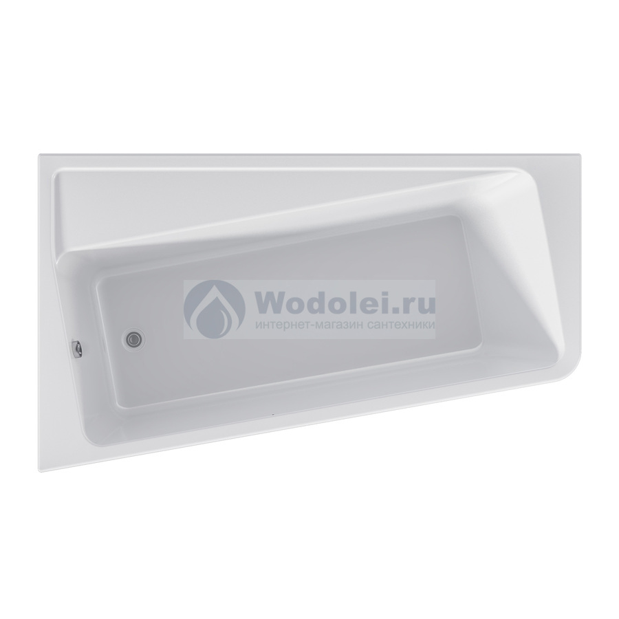 Ванна акриловая MarKa One Direct 170x100 01дир1710л белая L