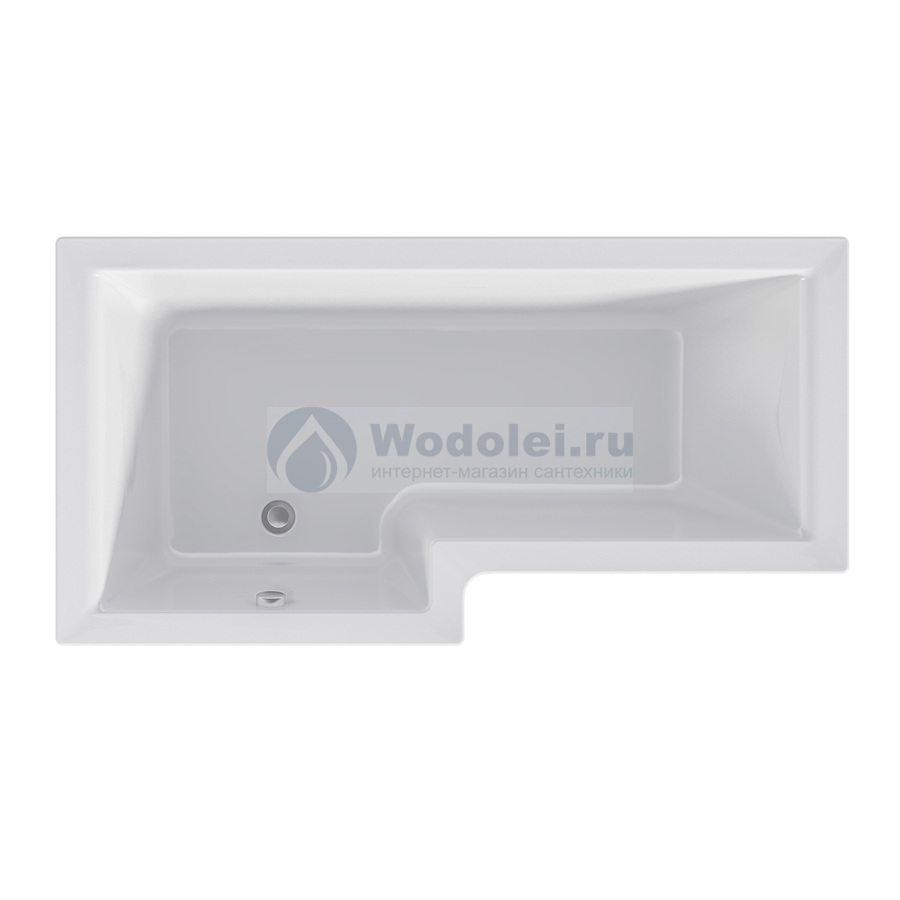 Ванна акриловая MarKa One Linea 165x85 01лин16585л белая L