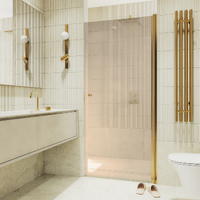 MaybahGlass 70x198 MGD-1674-3 стекло бронза, профиль золото