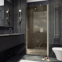 MaybahGlass 70x198 MGD-1674-5 стекло бронза, профиль хром матовый