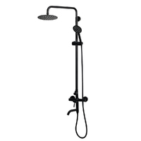 Melana Tondo 610107B черный, со смесителем