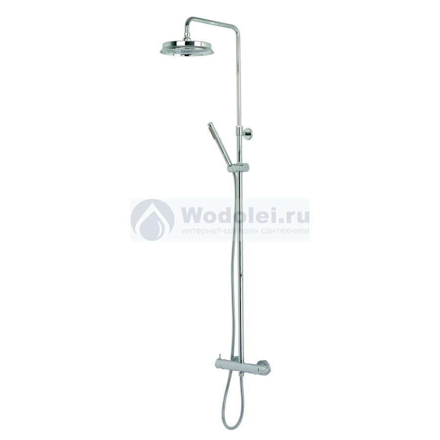 Фото Душевая стойка Migliore Ermitage Mini 31480 без излива, хром