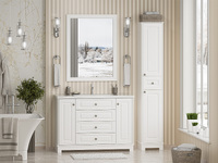 Misty Ларго 120 см напольная, белая