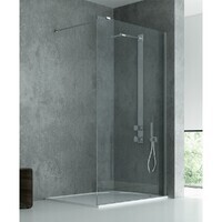 New Trendy NEW MODUS Chrome 140x200 EXK-5464 стекло прозрачное, профиль хром