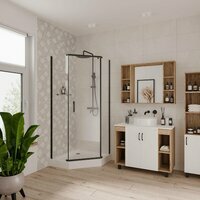 Niagara Nova NG- 6805-08 BLACK 90x90 без поддона