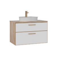 ORKA Salerno 76 см 3008780 белый матовый, светлое дерево