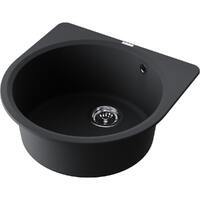 Omoikiri Akegata 51-BL Artgranite черная матовая