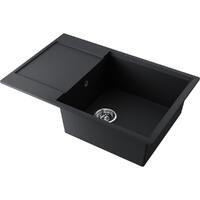 Omoikiri Daisen 78-LB-BL Artgranit черная матовая