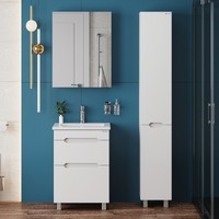 Onika Айленд 60 см напольная, белая