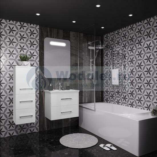 Мебель для ванной Opadiris Арабеско 60 см, подвесная белая