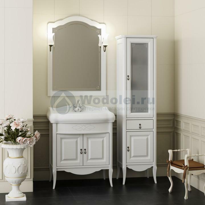 Мебель для ванной Opadiris Лоренцо 60 белая