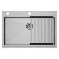 Paulmark KRONER-PRO 75 + PRO PM707551-BS+R405-BS нержавеющая сталь + Ролл-мат PRO