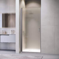 RGW Leipzig LE-003Gr 60x195 351200306-210 стекло сатин, профиль серый