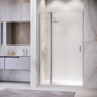 RGW Leipzig LE-004 110x195 351200411-21 стекло сатин, профиль хром