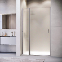 RGW Leipzig LE-004Gr 110x195 351200411-210 стекло сатин, профиль серый