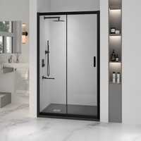 RGW Passage PA-016B 130x195 350801613-24 стекло сатин, профиль черный