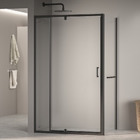 RGW Passage PA-078-1B 90x80 3508078198-14 стекло прозрачное, профиль черный