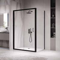 RGW Passage PA-142B 90x80 060814289-14 стекло прозрачное, профиль хром, без поддона