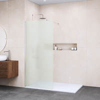 RGW Walk In WA-010 140x195 351001014-21 стекло сатин, профиль хром