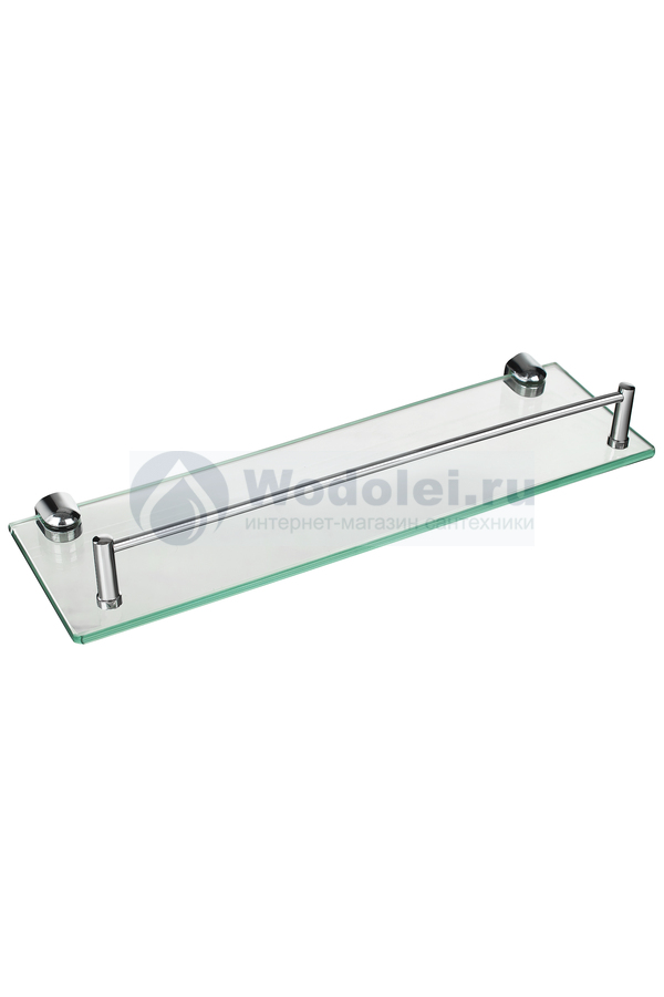 Spancraft Glass Monarch Glass Shelf, Chrome, 12 x 14 - 1