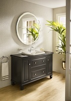 Roca Carmen 130 satin dark grey, напольная