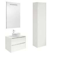 Roca Inspira Unik 80 блестящяя белая, подвесная