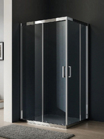 Royal Bath 120х80 RB8120 HPD-T-CH стекло прозрачное, профиль хром, без поддона