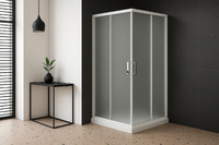 Royal Bath HPD 70x70 RB70HPD-C стекло матовое, профиль белый