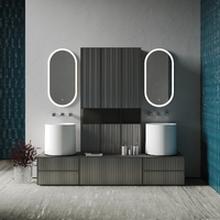 Salini  Armonia 60 см подвесная, 1 ящик, эмаль, никель