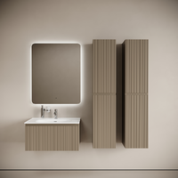 Sancos Code 80 см подвесная, серо-бежевая