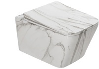 SantiLine SL-5007MRB серый мрамор, с крышкой микролифт