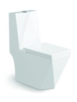 SantiLine SL-5013 безободковый, с сиденьем микролифт, белый