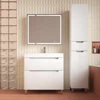 Style Line Остин 80 см напольная, белая