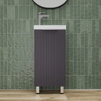 Style Line Соло 40 см напольная, графит нубук