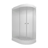 Тритон Коралл-Лайт 120х80 А Щ0000068945 левая, стекло Лайт, профиль белый