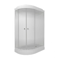 Тритон Коралл-Лайт 120х80 А Щ0000068946 правая, стекло Лайт, профиль белый