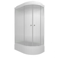 Тритон Коралл-Лайт 120х80 В Щ0000068947 левая, стекло Лайт, профиль белый