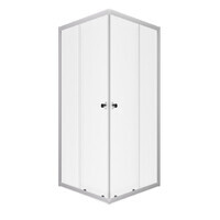 Тритон Вельвет-К 90х90 Щ0000063060 стекло Вельвет, профиль белый, без поддона