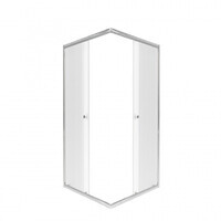 Тритон Вента-Хром-Вельвет 90х90 Щ0000067979 стекло Вельвет, профиль хром, без поддона