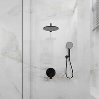 Veconi Licata LI-400-B-C4 без излива, чёрная матовая