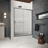 Vegas-Glass 110 см ZP Protec 110 06 Moru профиль GunMetal, стекло moru