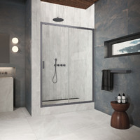 Vegas-Glass 110 см ZP Protec h1900 110 06 01 профиль GunMetal, стекло прозрачное