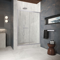 Vegas-Glass 110 см ZP Protec h1900 110 07 crystalvision профиль матовый хром, стекло crystalvision