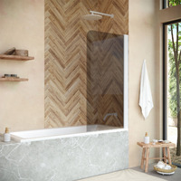 Vegas-Glass 60x139  EV NOVO 60 01 07 профиль белый, стекло графит